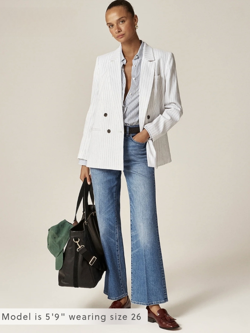 J. Crew | Charley Kickout Cropped Jean in Kate Wash, Size 27